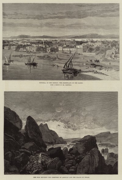 Vistas de Sudán de Charles Auguste Loye